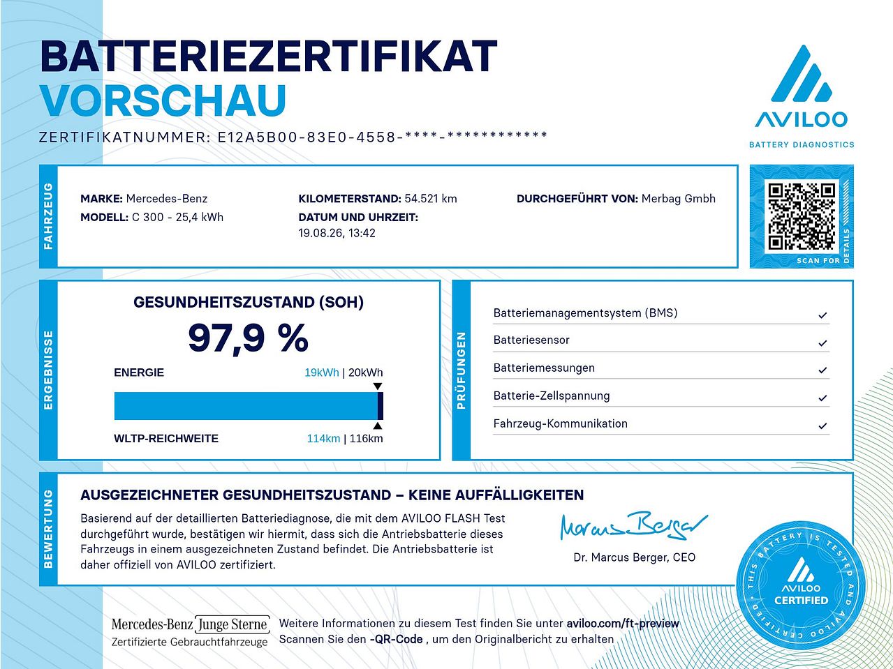 Batteriezertifikat 1 / 1
