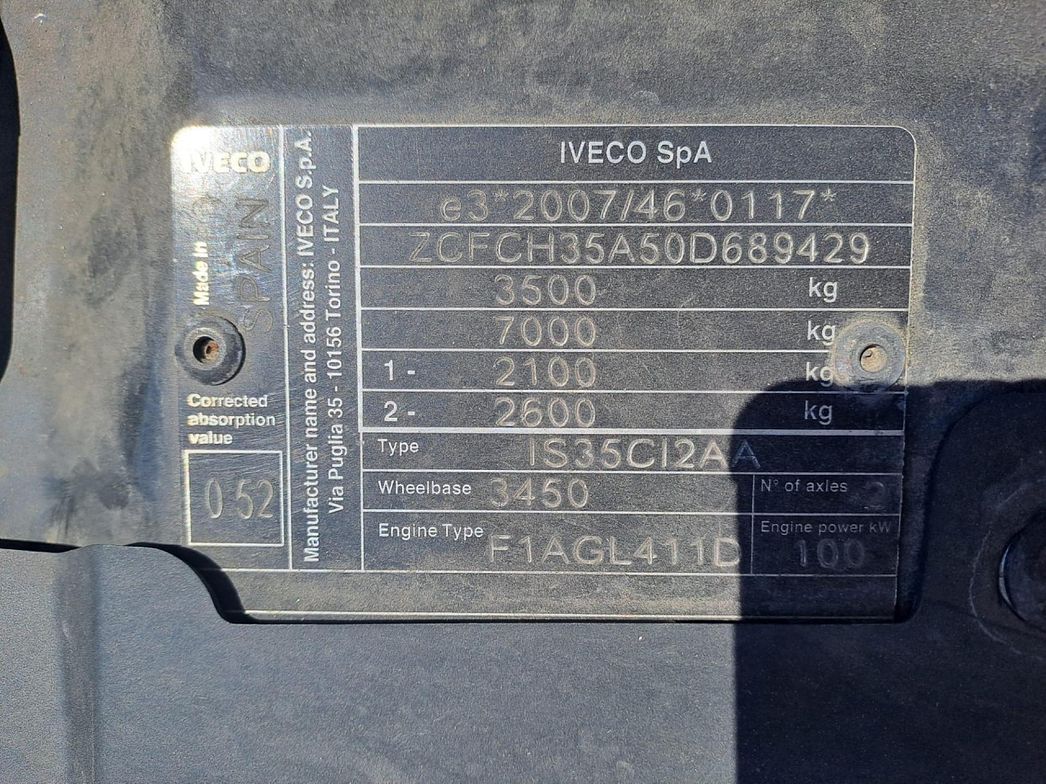 IVECO | DAILY 35C14 - 3450