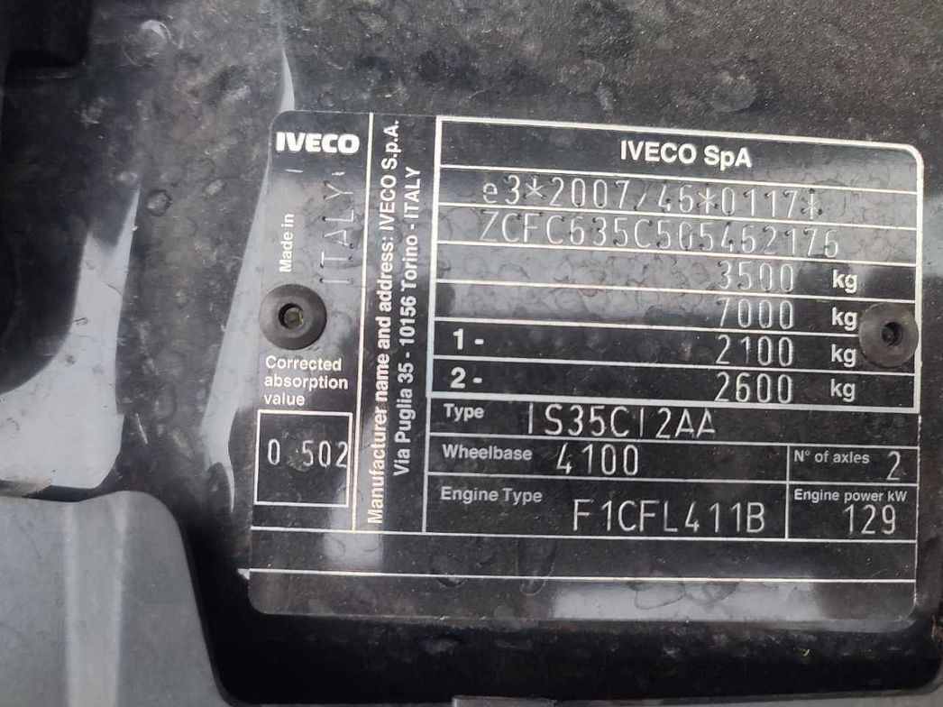 IVECO | Daily 35 C18H3.0 4100 cab. HD
