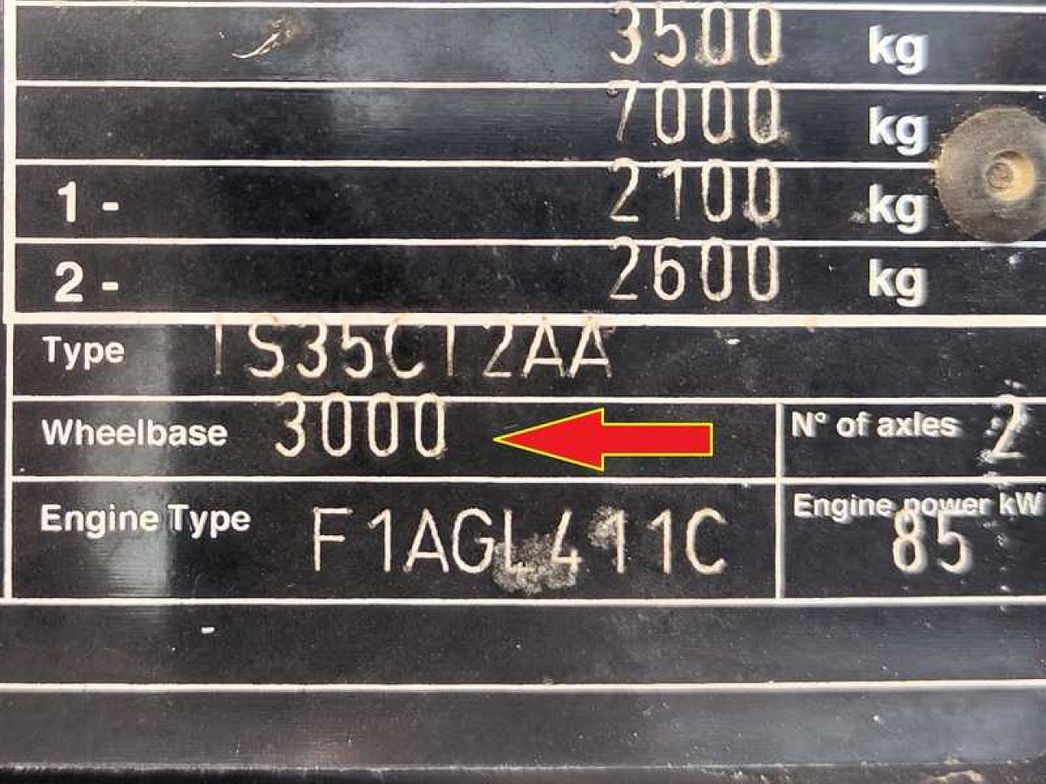 IVECO | 35C12 RIBALTABILE