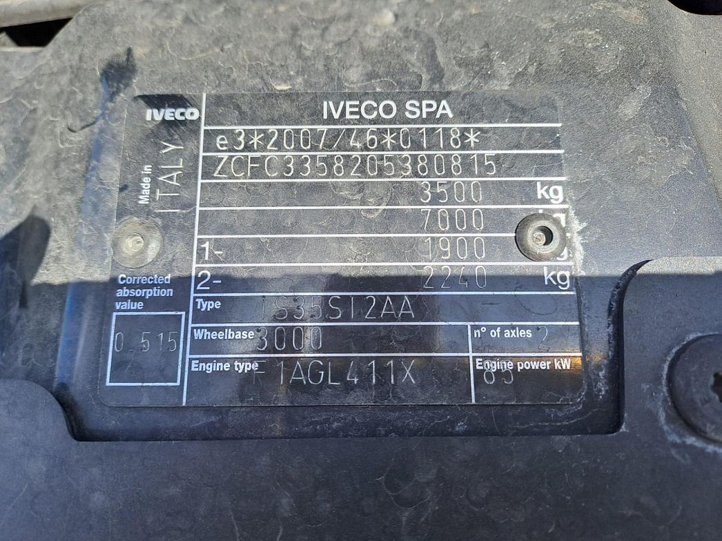 IVECO | DAILY 35S12