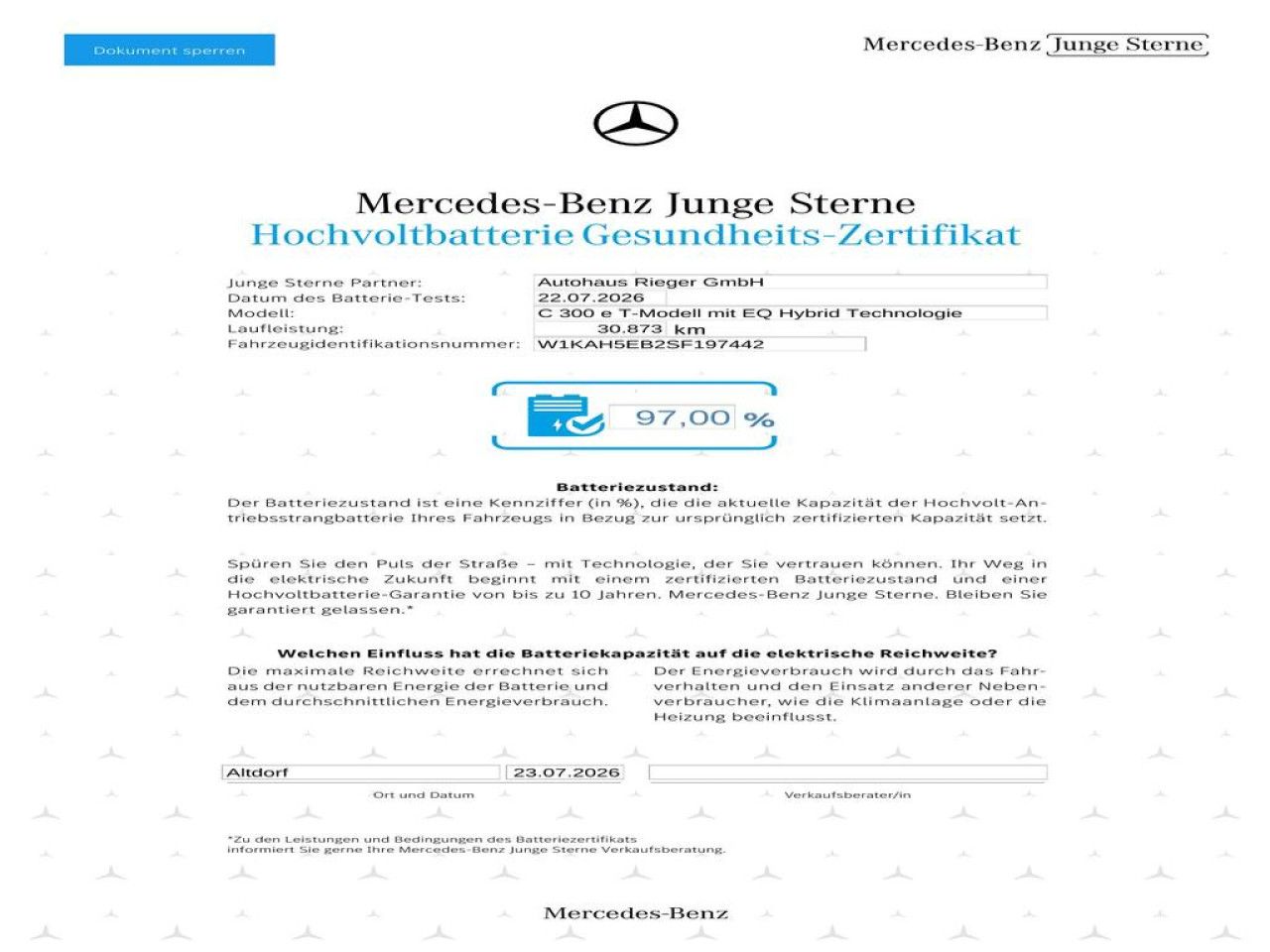 Mercedes-Benz C-Klasse – Bild 17