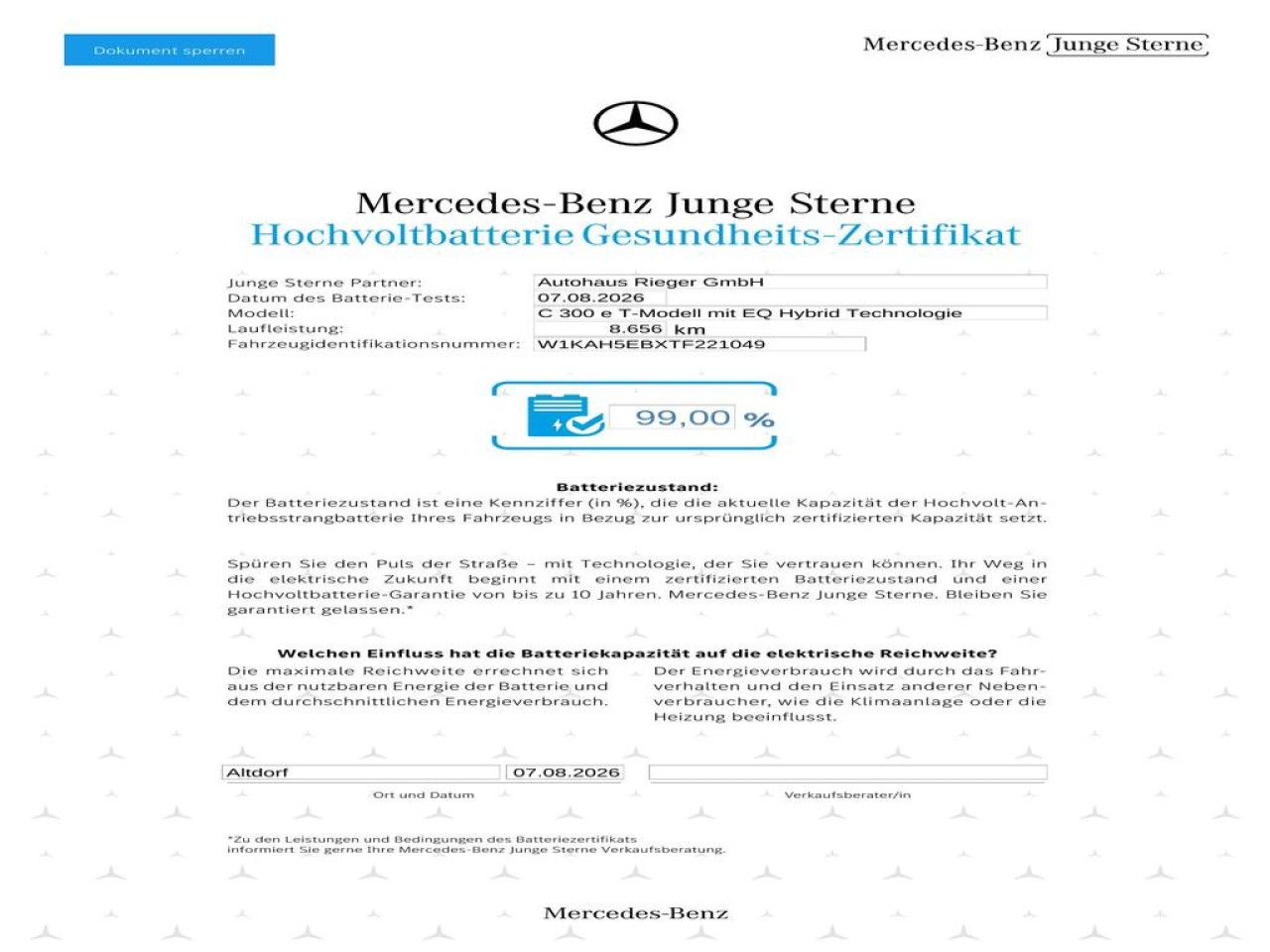 Mercedes-Benz C-Klasse – Bild 17