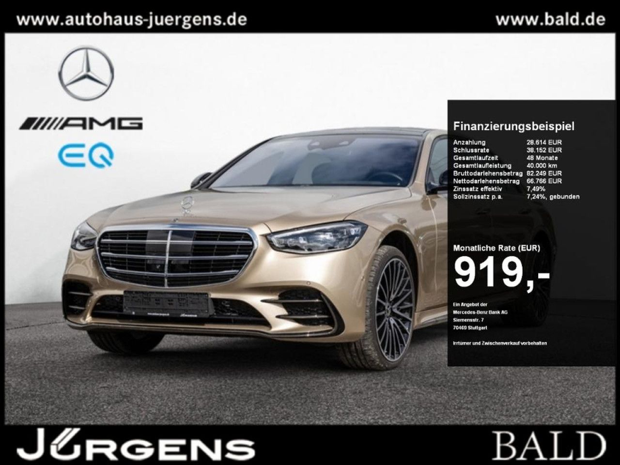 Mercedes-Benz S-Klasse