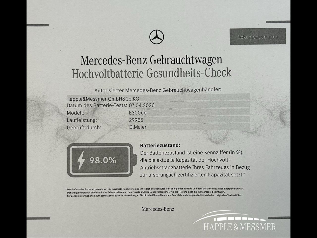 Mercedes-Benz E-Klasse – Bild 10