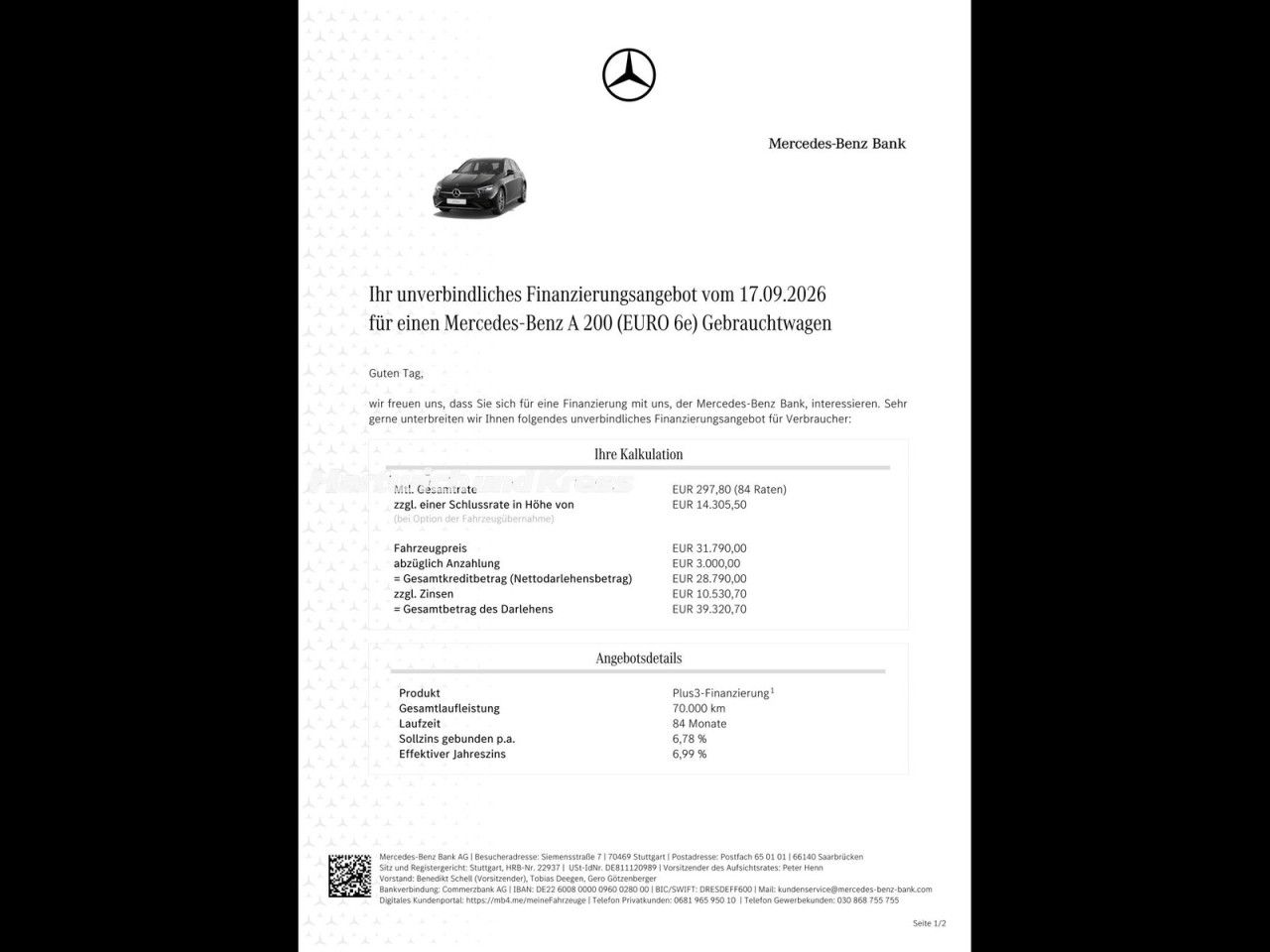 Mercedes-Benz A-Klasse – Bild 3