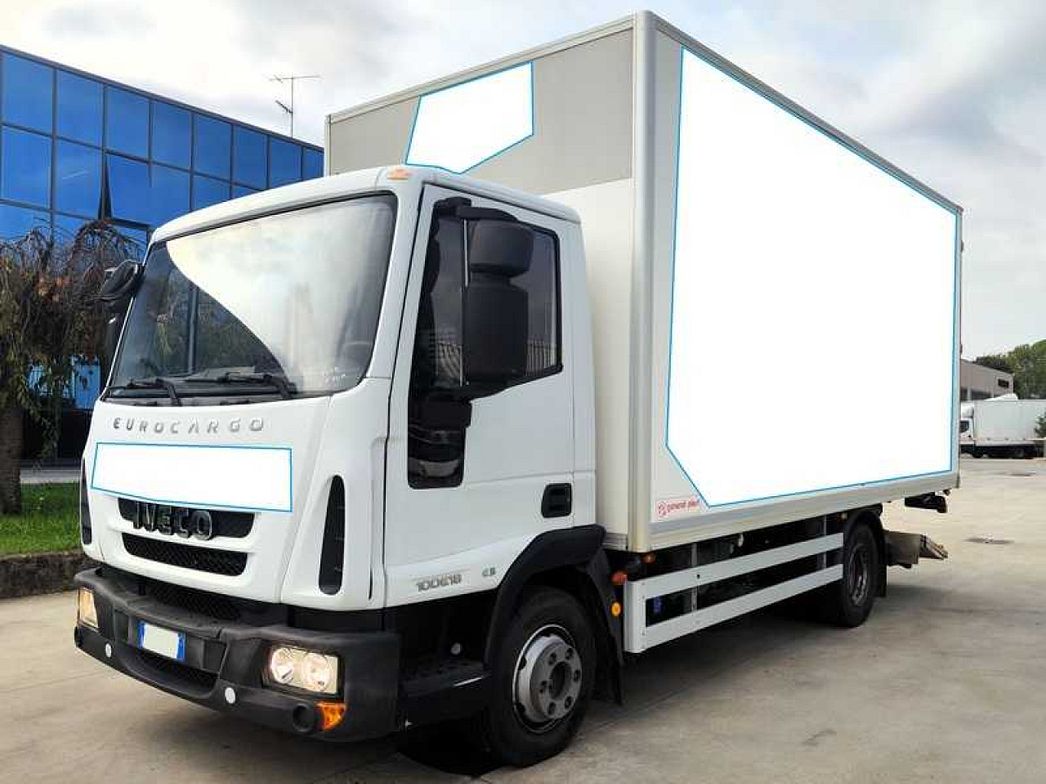 IVECO | ML100E18 FURGONE CON SPONDA