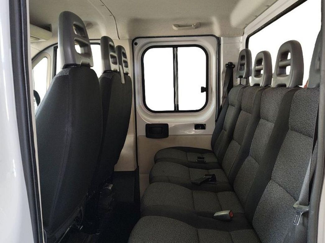 Fiat | Fiat Ducato doppia cabina con cassone fisso e gru