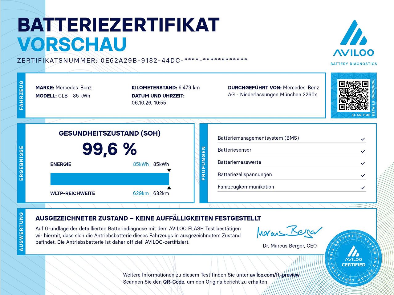 Batteriezertifikat 1 / 1