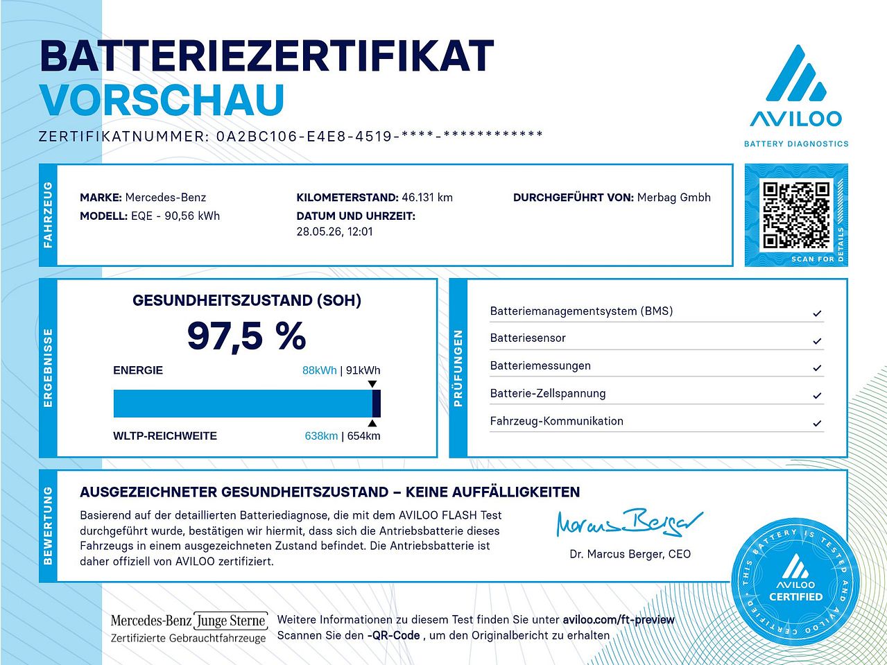 Batteriezertifikat 1 / 1
