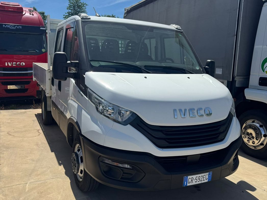 IVECO | 35C14H D DOPPIA CABINA  6+1 CON CASSONE RIBALTABIL
