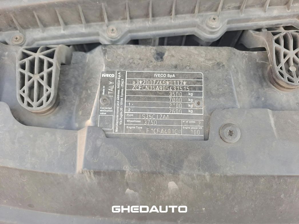 IVECO | DAILY 35C14 A METANO BOX IN LEGA
